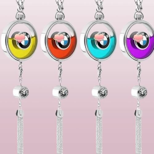 4 in 1 Car Logo Perfume Pendant Air Freshener Hanging Diffuser