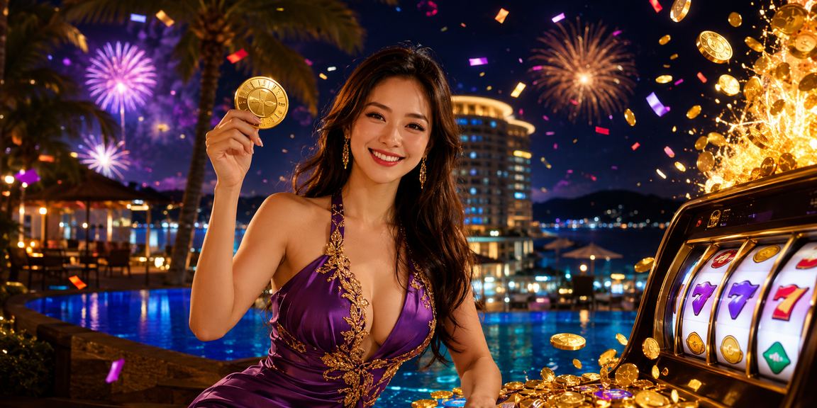 Không khí lễ hội slot game sôi động tại Nha Trang về đêm