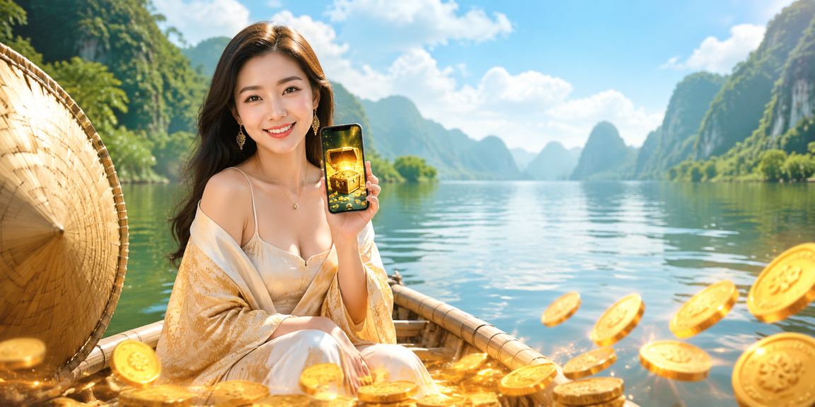 Người phụ nữ đội nón lá nhận thưởng đăng ký tại vùng núi Ninh Bình