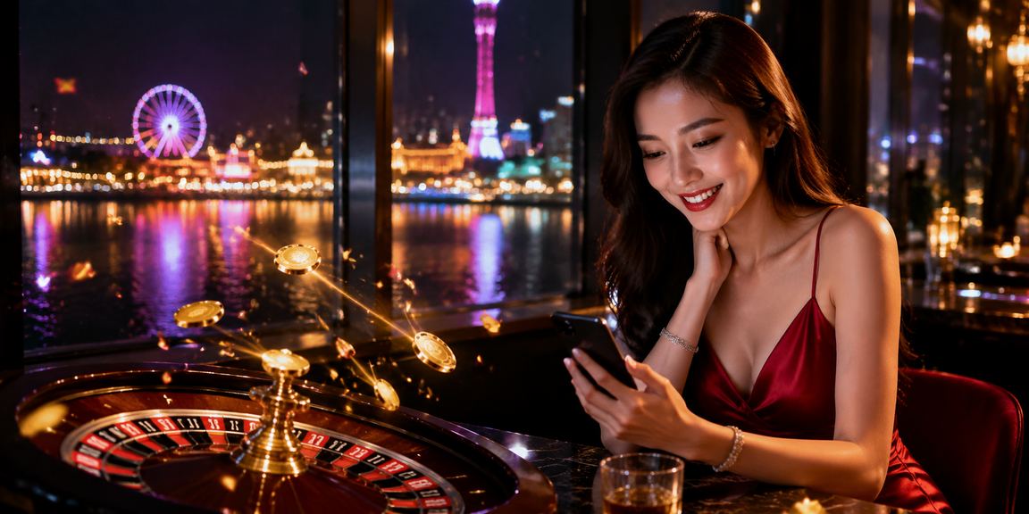 Người phụ nữ Việt Nam thử vận may với roulette tại Phú Quốc